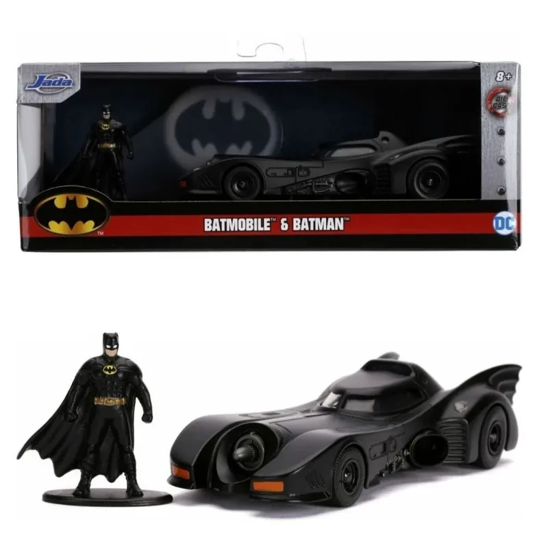 Carro Batmóvel 1989 C/ Figura Metals 1/32 Jada 31704