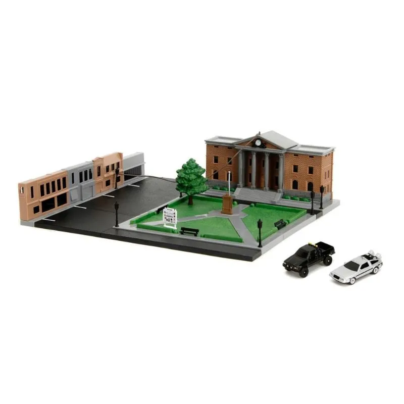 Hill Valley Courthouse Volta O Futuro Nano Diorama Jada Toys