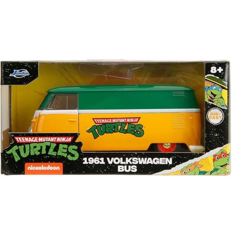 Volkswagen Kombi Bus Tartarugas Ninja 1/32 Jada 35666