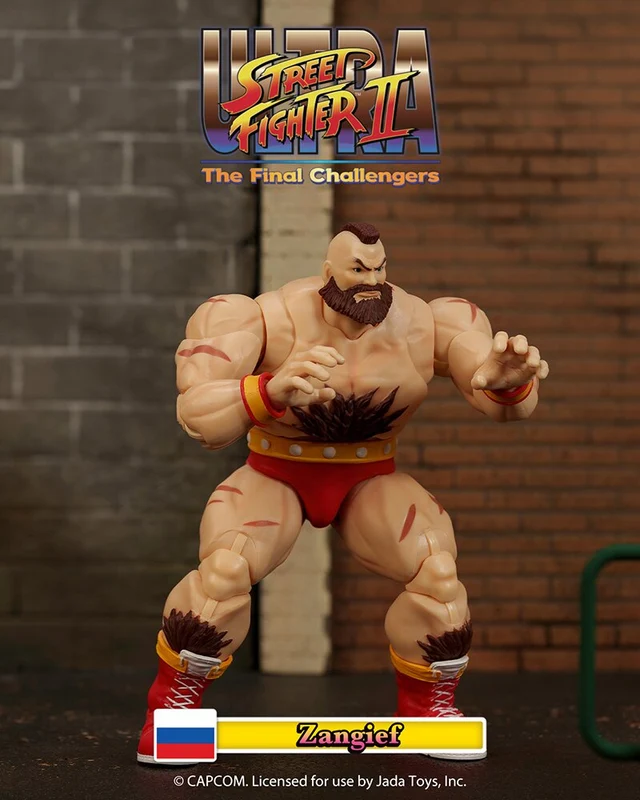 JADA TOYS - 1/12 Ultra Street Fighter 2 - Zangief 蘇聯佬 (801310357422) 全款(僅限香港以外地區 (僅限香港以外地區)