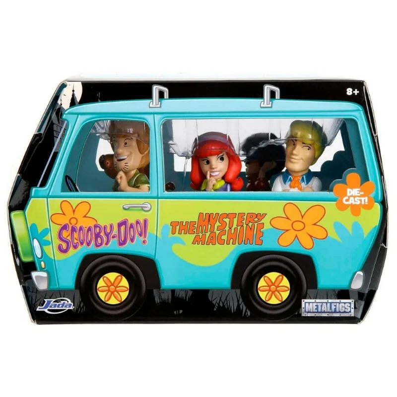 Conjunto de Bonecos do Scooby Doo Jada 35877