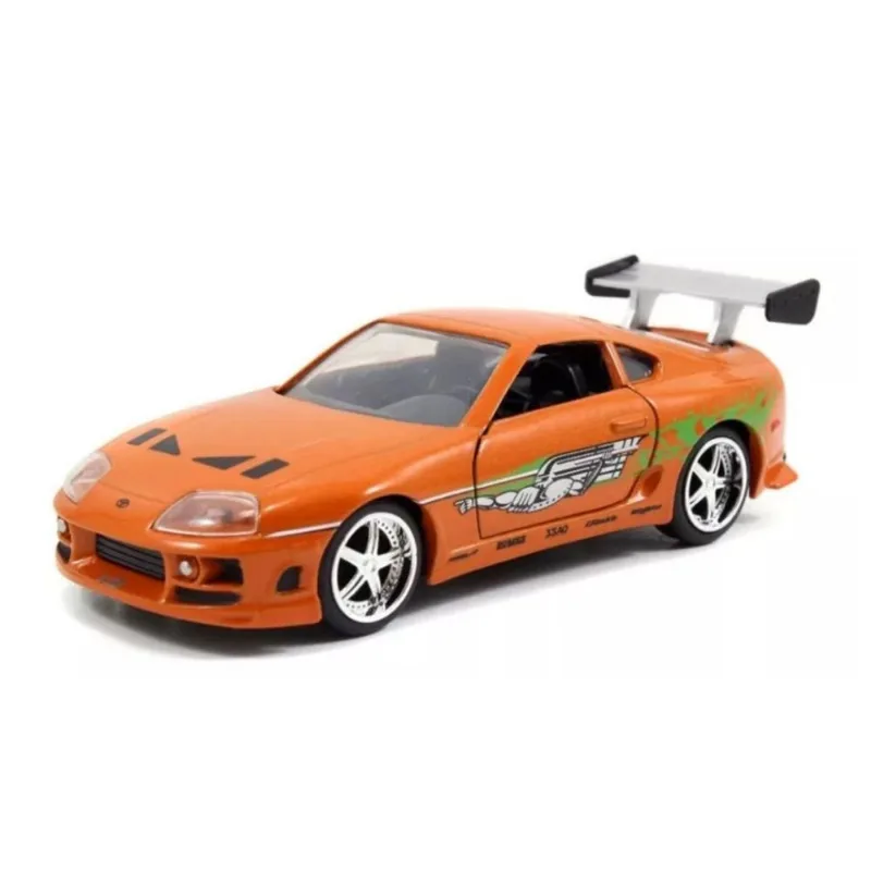Toyota Supra 1995 Fast & Furious Laranja 1/32 Jada 97345
