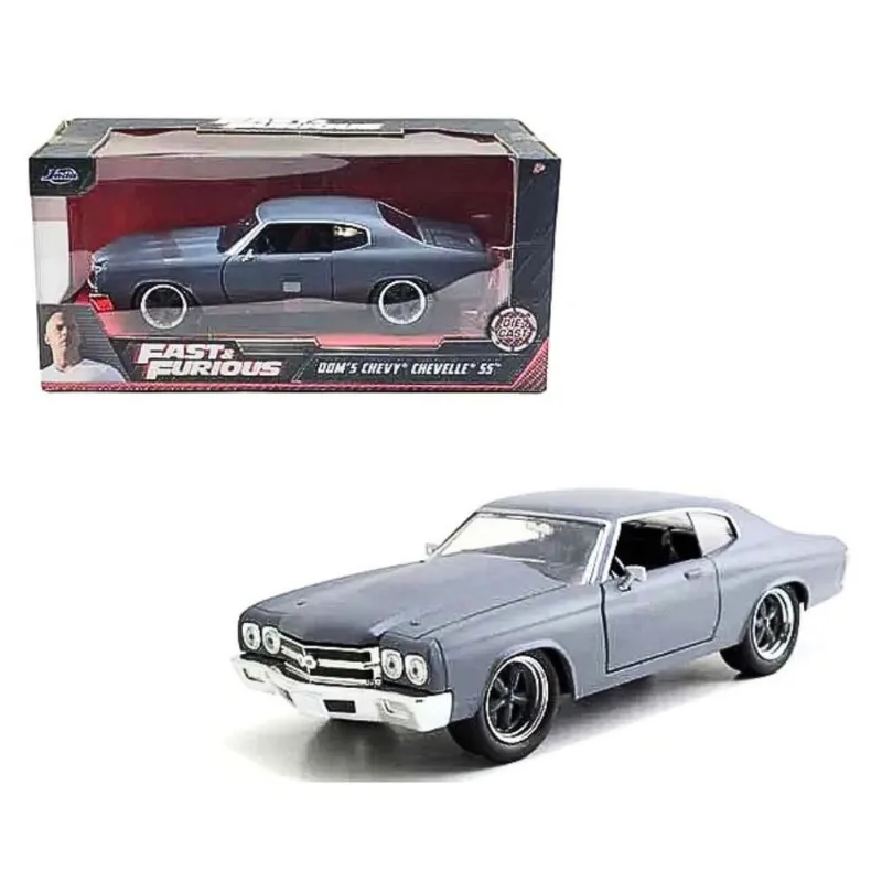 Chevy Chevelle SS Dom's '70 1/32 Cinza Jada 97379