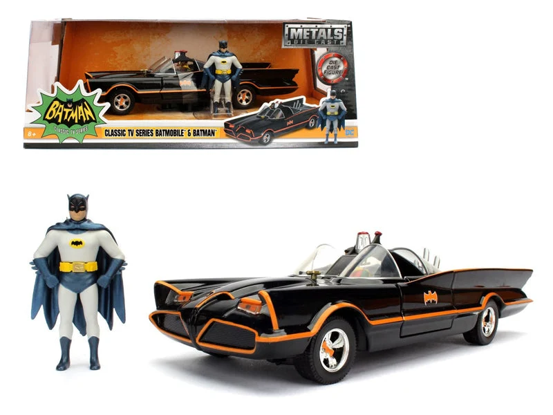 Batmóvel Classic TV Serie Batman E Robin 1966-CaliforniaToys