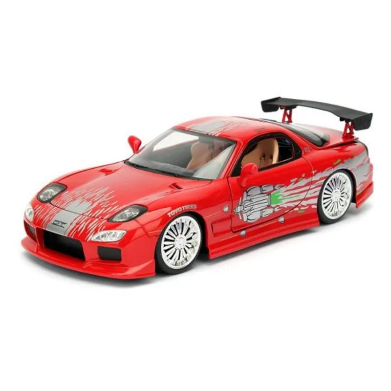 Miniatura Carro Mazda Rx7 Dom S Velozes E Furiosos 1/24 Jada 98338