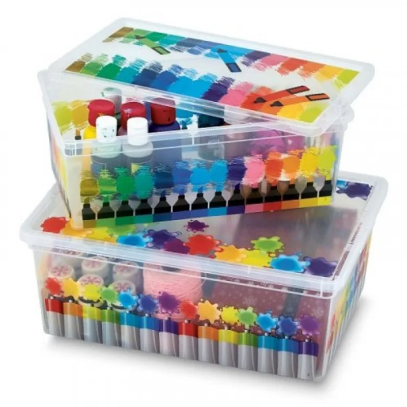 Caja plástica de lápices 6L Kis
