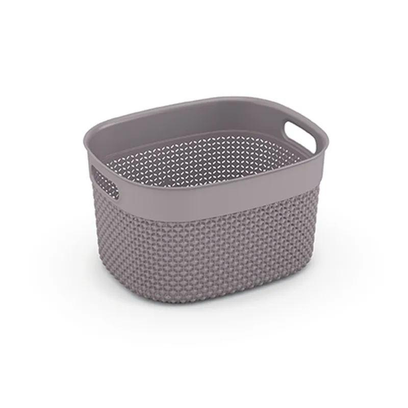 Canasta para ropa KIS smokey gris S