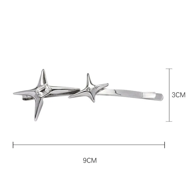 Hairpin De Alloy, Clássico Retrô Sênior Adorável Clipe De Cabelo Simples