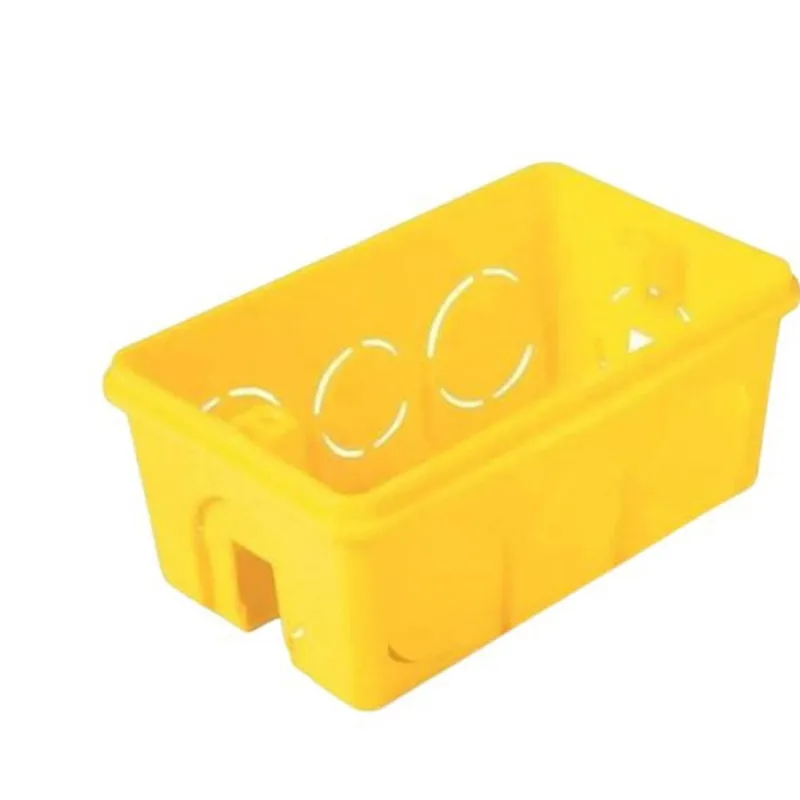 Kit Caixa De Luz 4X2 Amarela Com 25 Unidades Tramontina
