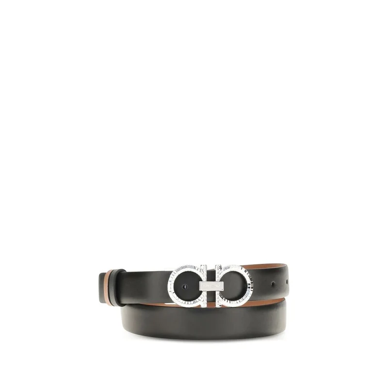 Ferragamo Multicolor Calf Leather Bos Taurus Regular Belt 90 cm / 36 Inches