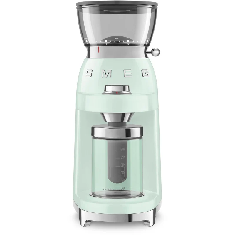 Smeg 50’S Style Retro Coffee Grinder (Pastel Green)