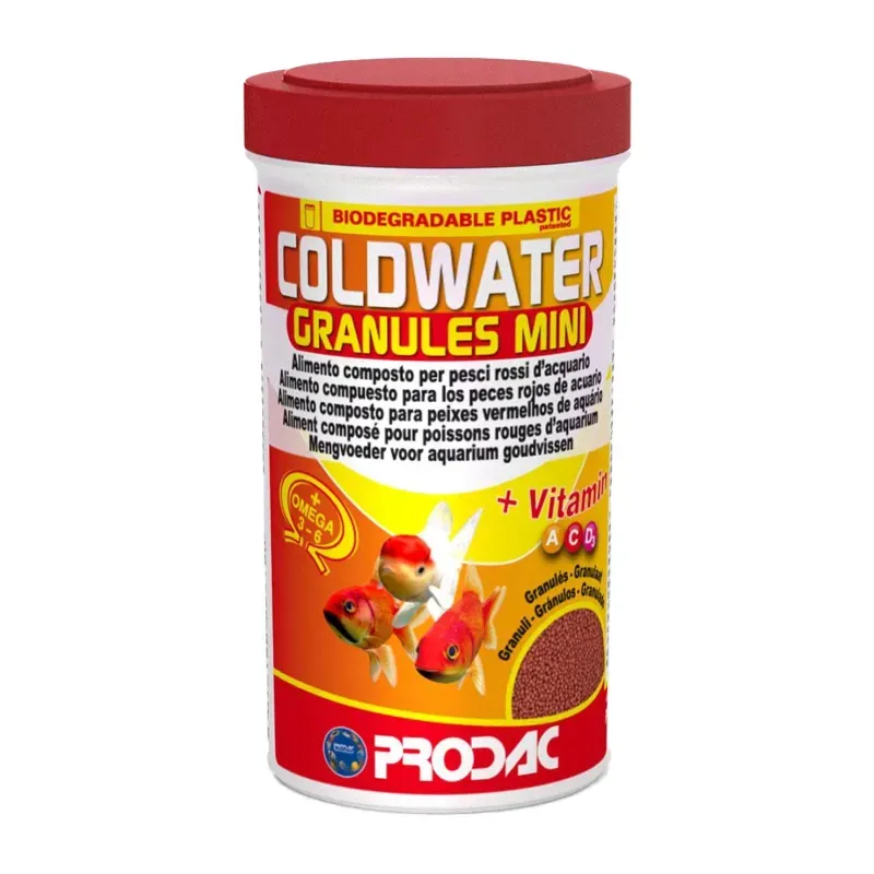 Ração Prodac Goldfish Coldwater Granules Mini 45 g