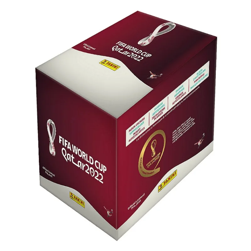 Caja 104 sobres world cup Qatar 2022