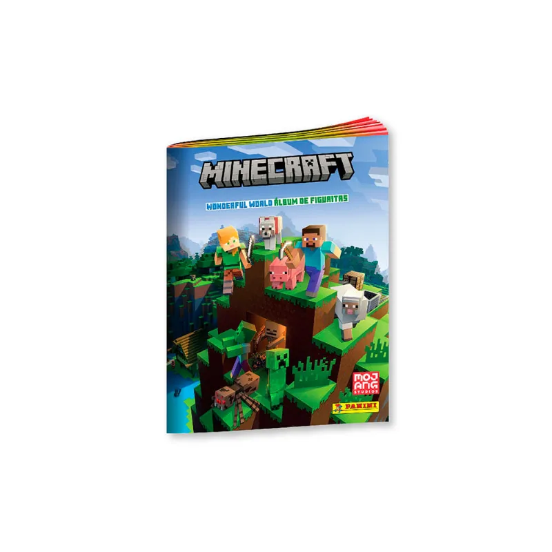 Album Figuritas Panini Minecraft Wonderfull World