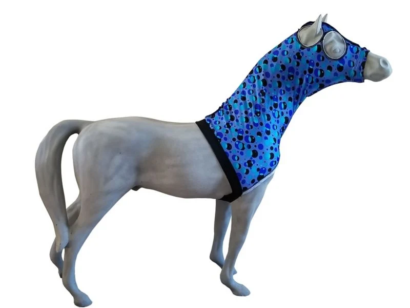 Ozark Mini/Pony Lycra Hood with Zipper Bubbles / XL Mini