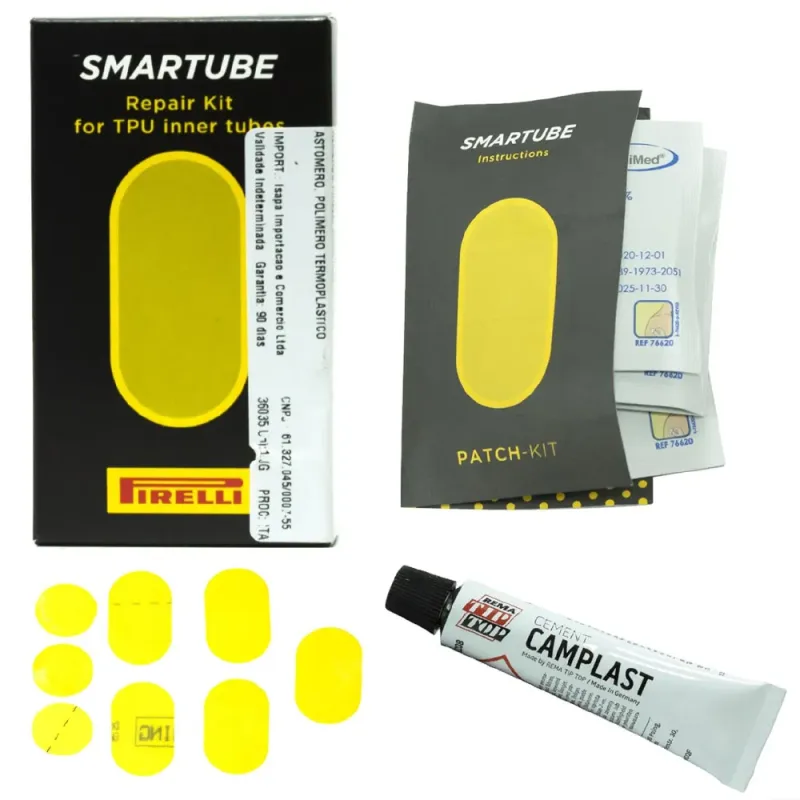REMENDO PIRELLI PARA CÂMARA SMARTUBE COM 10 UNIDADES