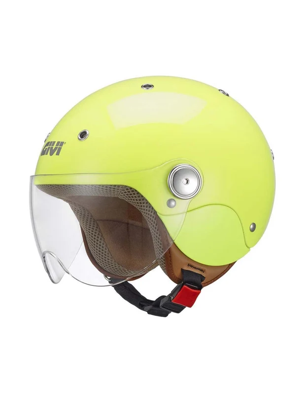 GIVI J.03 SOLID JUNIOR CAPACETE DE MOTO AMARELO M / SÓLIDO AMARILLO