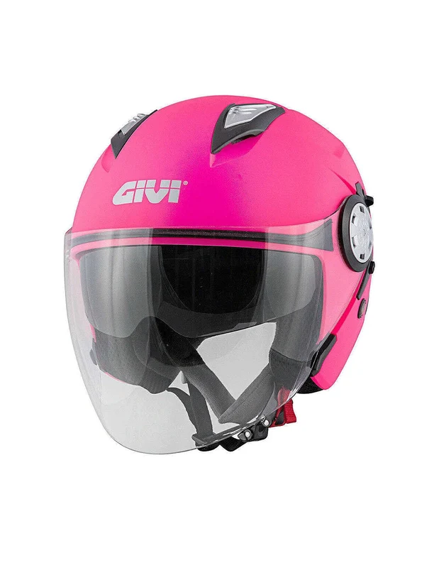GIVI 10.7 MINI J.D CAPACETE DE MOTO ARTNOVEAU SENHORA JET ROSA S / ROSA