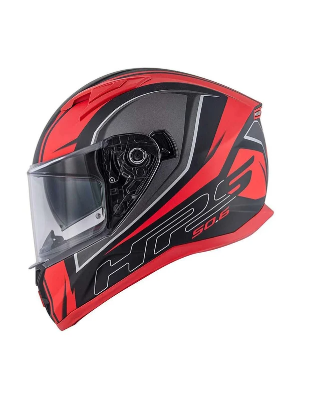 GIVI 50 6 STOCCARDA CAPACETE DE MOTO SPLINTER INTEGRAL PRETO VERMELHO S / NEGRO/ ROJO