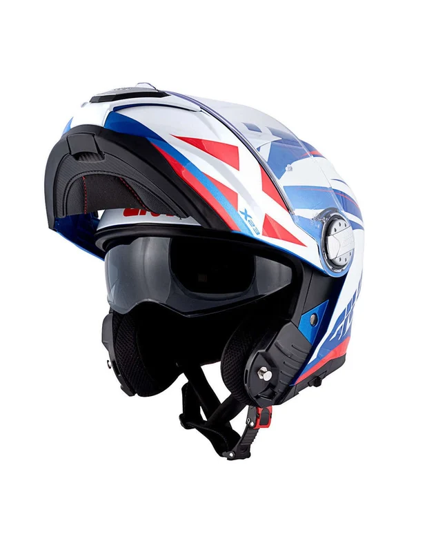 GIVI MOD X.23 SYDNEY CAPACETE DE MOTO POINTED MODULAR BRANCO AZUL VERMELHO L / BLANCO/ AZUL/ ROJO