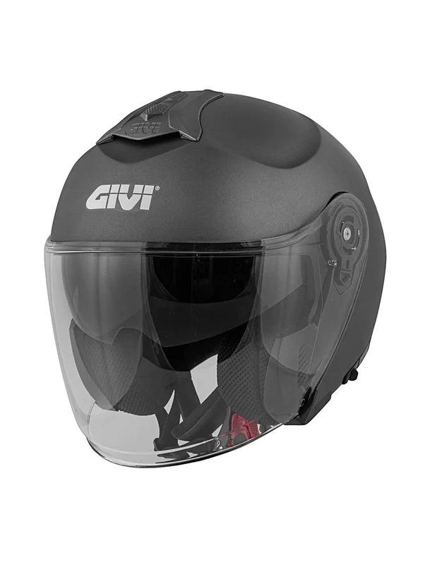 GIVI X.22 PLANETD HYPER CAPACETE DE MOTO JET S PRETO TITANIO 2XL / NEGRO MATE/ TITANIO
