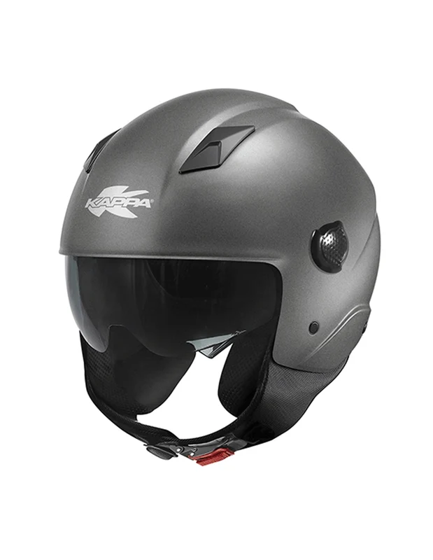 KAPPA KV28 DJET CAPACETE DE MOTO EVO C VGD JOIN PRETO TITANIO AMARELO M / NEGRO TITANIO YELLOW
