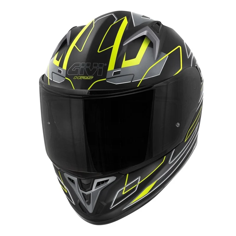 GIVI 50.9 ASSAULT INTEGRAL CAPACETE DE MOTO PRETO CINZENTO AMARELO 2XL / NE/GR/GI