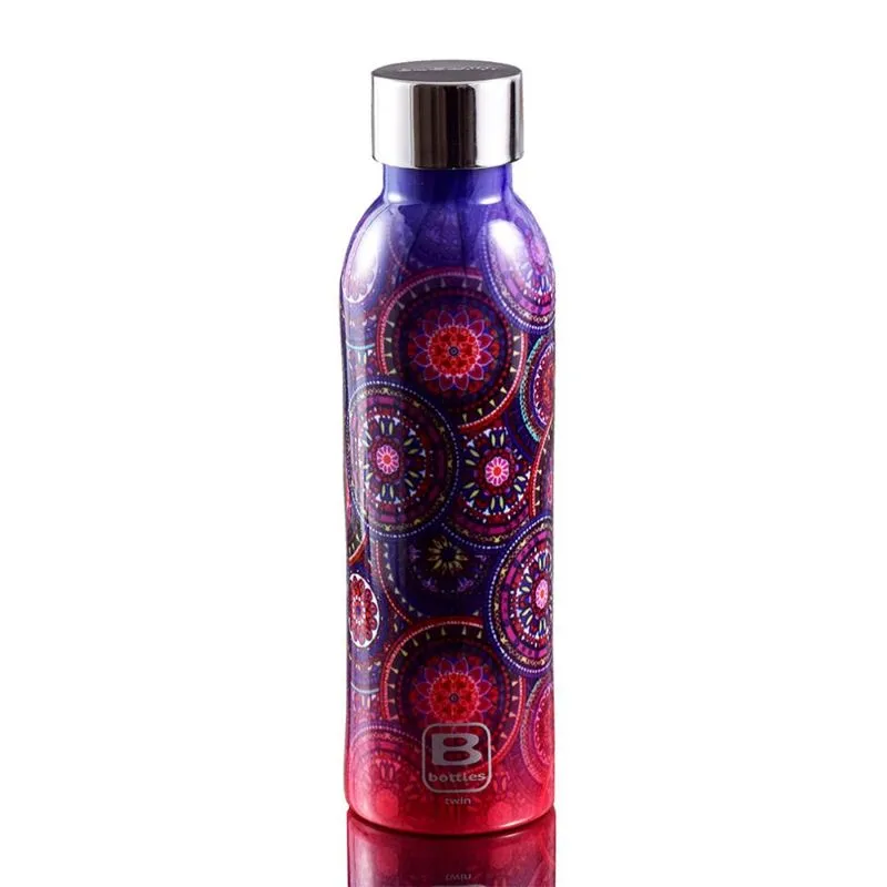 Garrafa Térmica Squeeze 500ml Academia Mandala Twin Bugatti