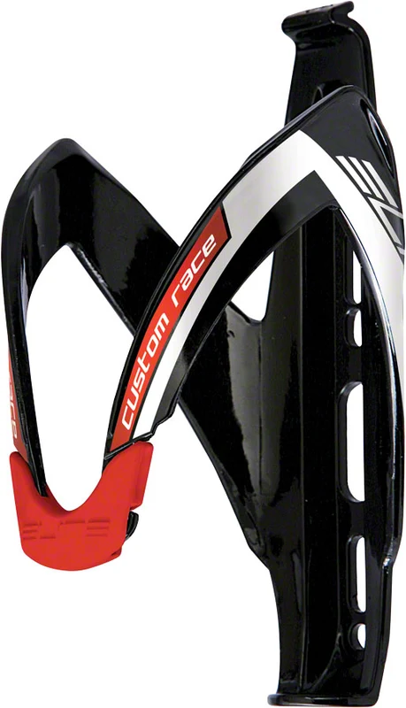 Elite SRL Custom Race Water Bottle Cage Black/Red