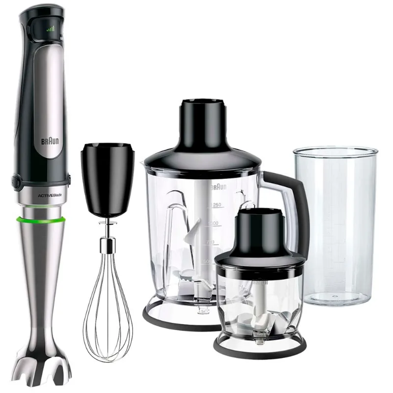 Minipimer BRAUN 600ml MQ7045X Negro