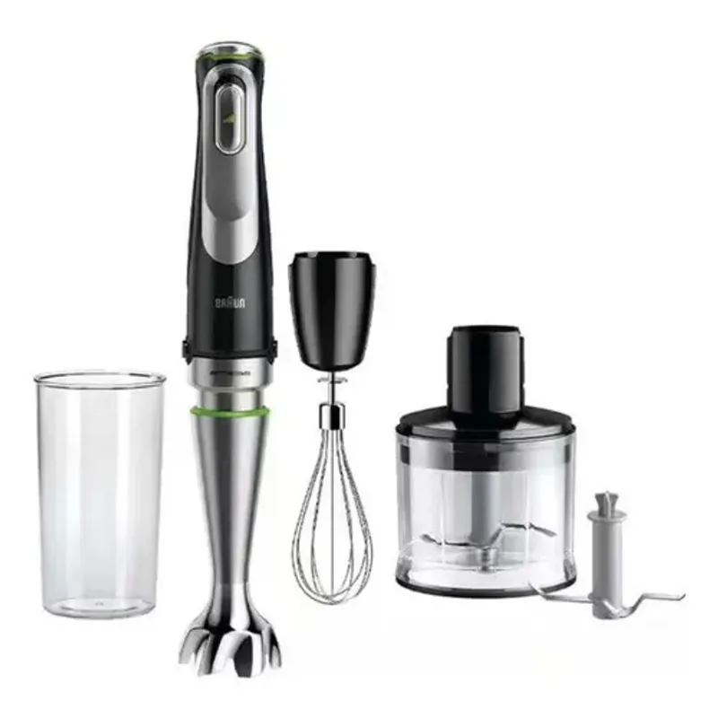Minipimer Braun Mq9135xi 1200w Pica Hielo Negro