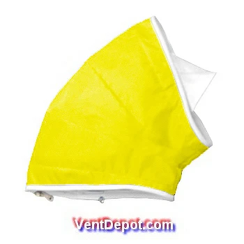 TextiCodo de 22.5°, Ductos Textiles, MXTIC-397-396 $4847.04 - 70"Ø,Radio 70",Altura 25.9",57000CFM, 96900m3/hr, Hermético, Amarillo, MXTIC-393, Empaque: 900X900X10 cm, 0.42kg, Envío: 5 a 10 Días