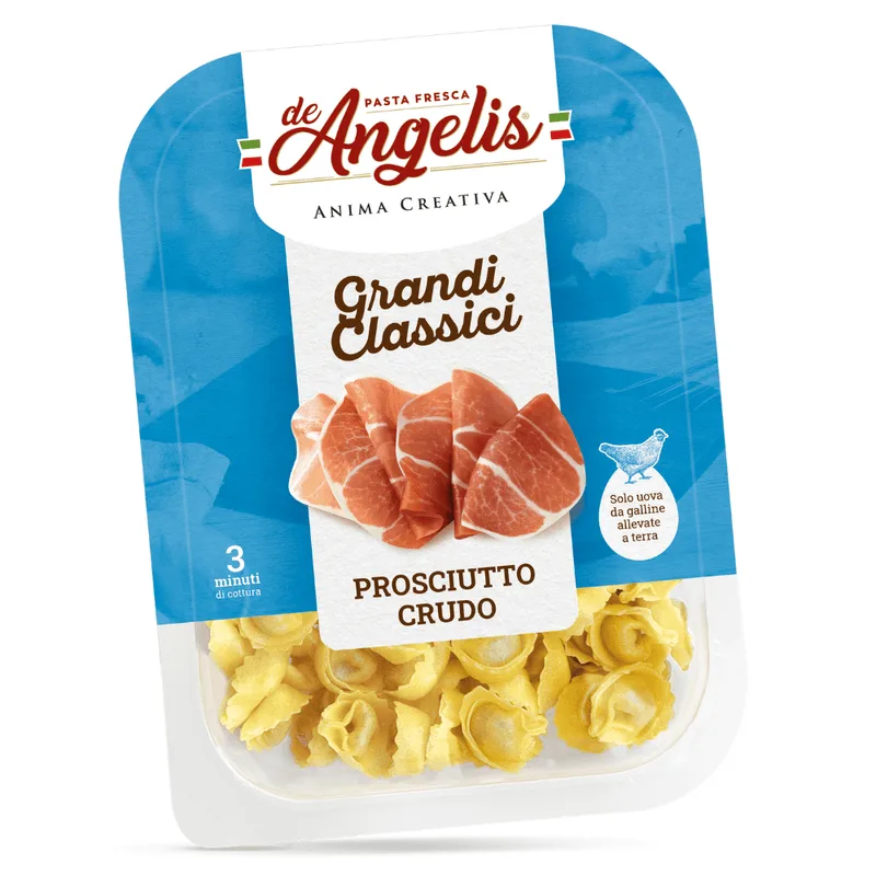 Tortellini De Angelis 250g Presunto Cru
