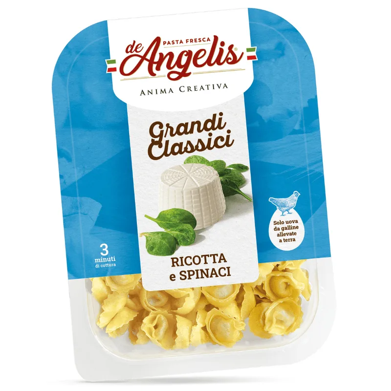 Gran Tortello De Angelis 250g Ricota E Espinafre