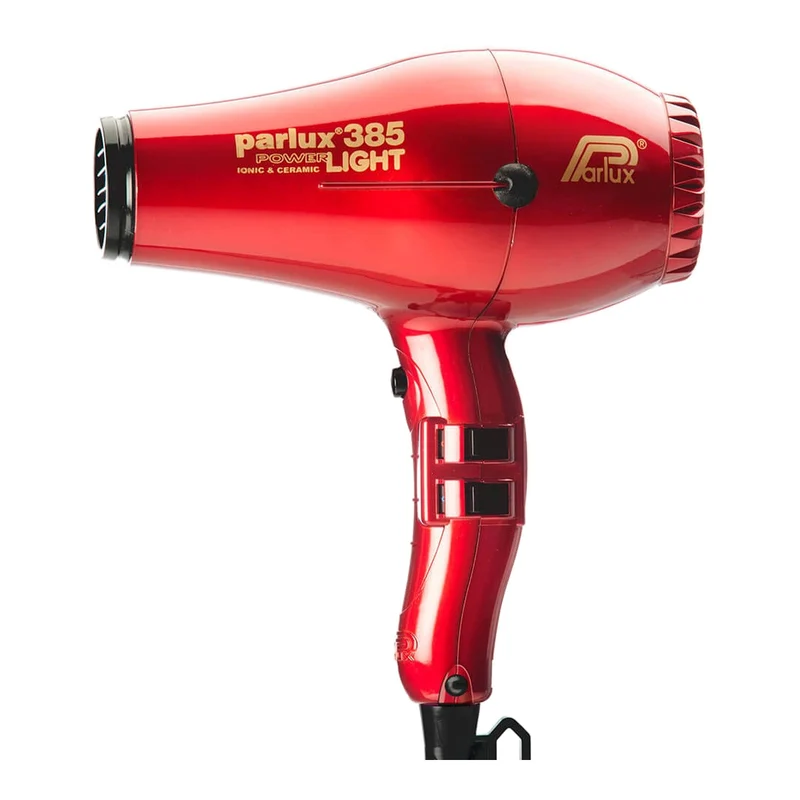 Parlux 385 Power Light Ceramic Ionic Hair Dryer Red