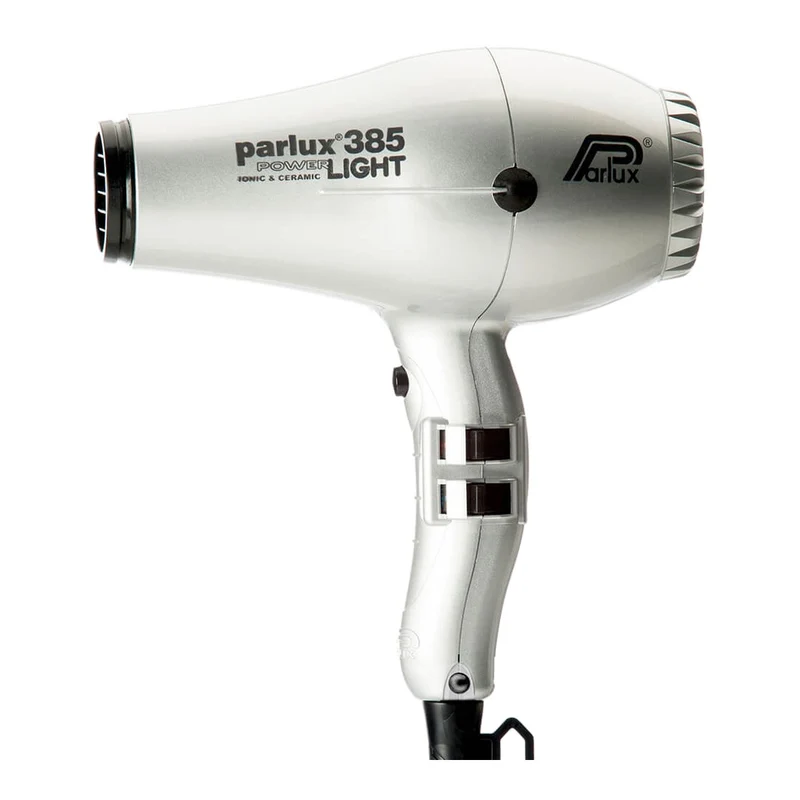 Parlux 385 Power Light Ceramic Ionic Hair Dryer Silver