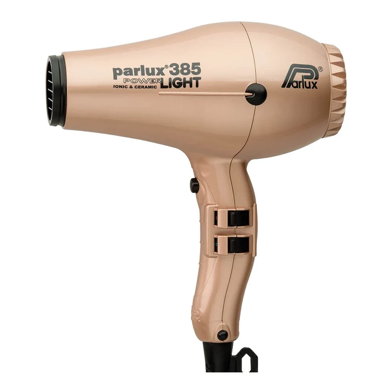 Parlux 385 Power Light Ceramic Ionic Hair Dryer Light Gold
