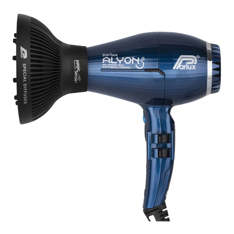 Parlux Alyon Air Ionizer Tech Hair Dryer And Diffuser Midgnight Blue