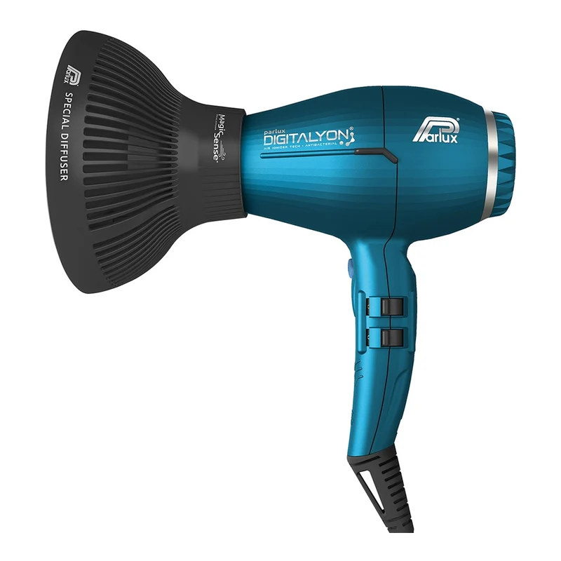 Parlux DigitAlyon Hair Dryer And Diffuser Blue