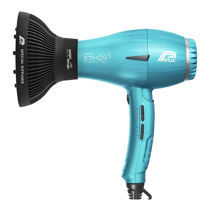 Parlux Ethos Hair Dryer and Diffuser Blue