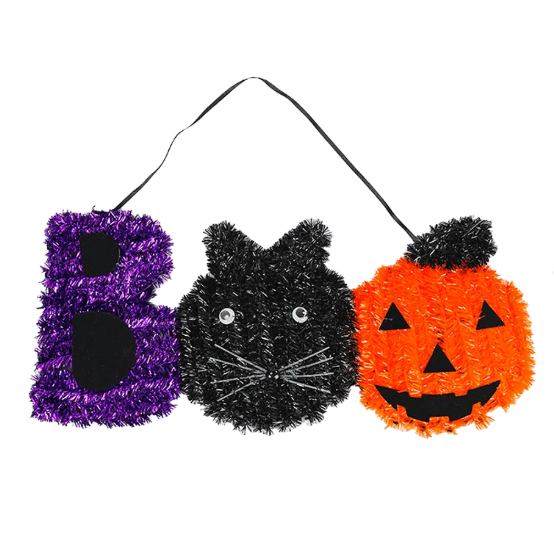Adorno de Halloween Decorativo|Calabaza y Gato