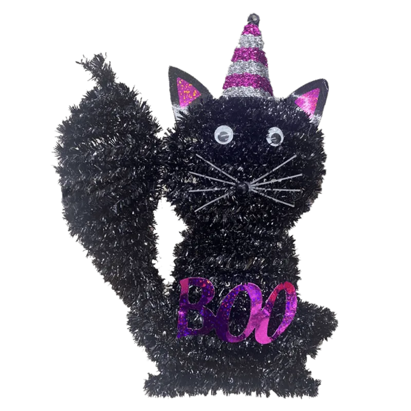 Decoración Halloween Gato Boo