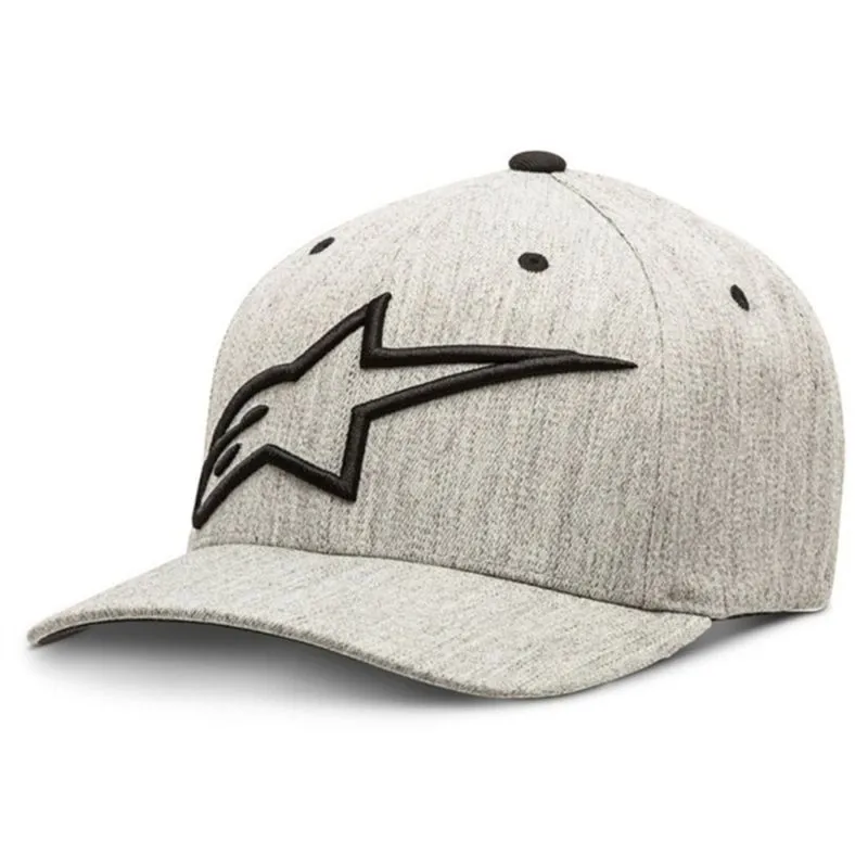 Boné Alpinestars Topper Cinza Claro Curve