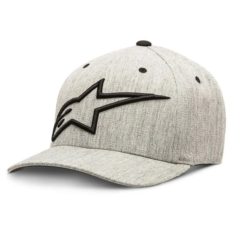 Boné Alpinestars Topper Cinza Claro Curve