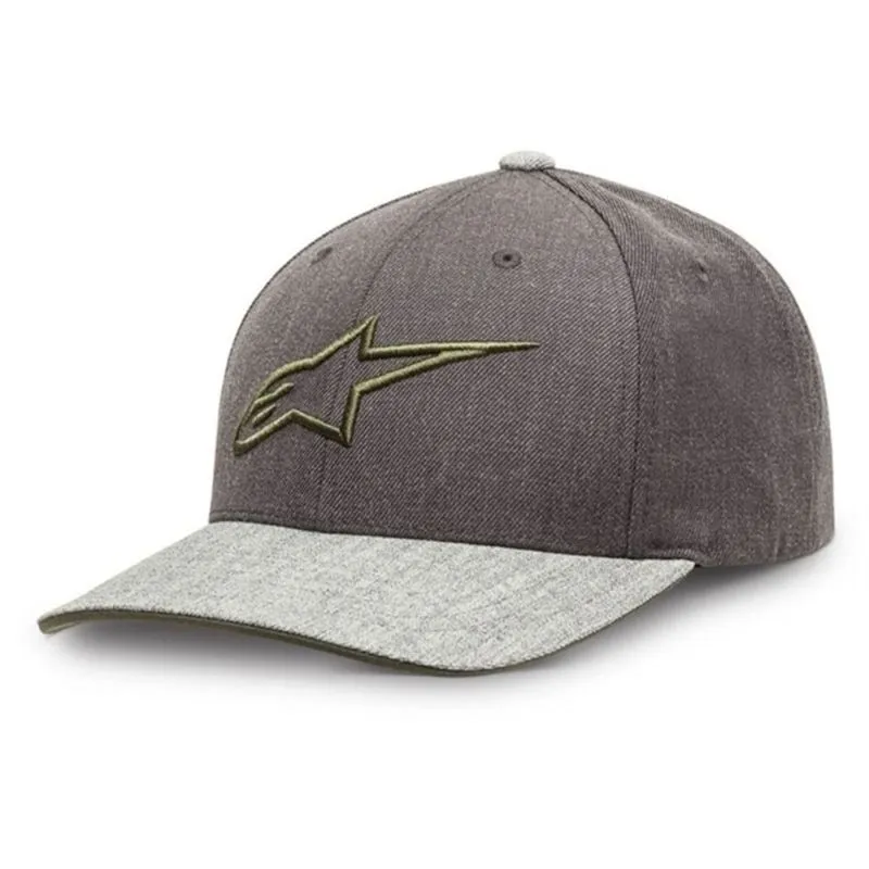Boné Alpinestars Mixer Cinza Curve