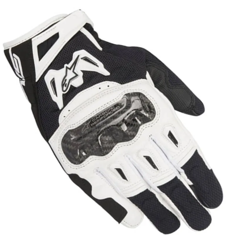 Luva Alpinestars Smx-2 Air Carbon V2 Preta/branca