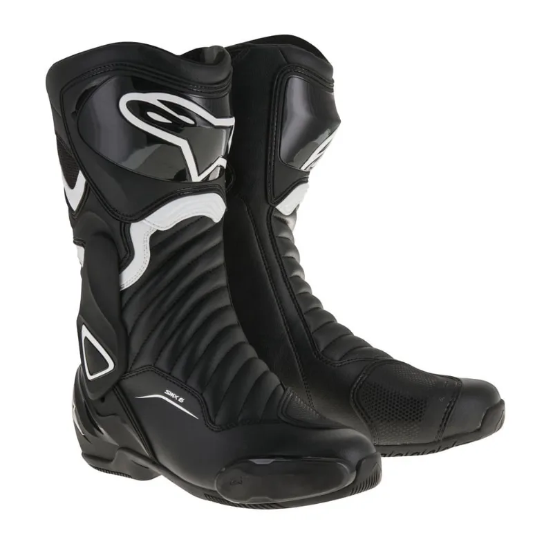 Bota Alpinestars Smx-6 V2 Preta Branca Smx6 Speed