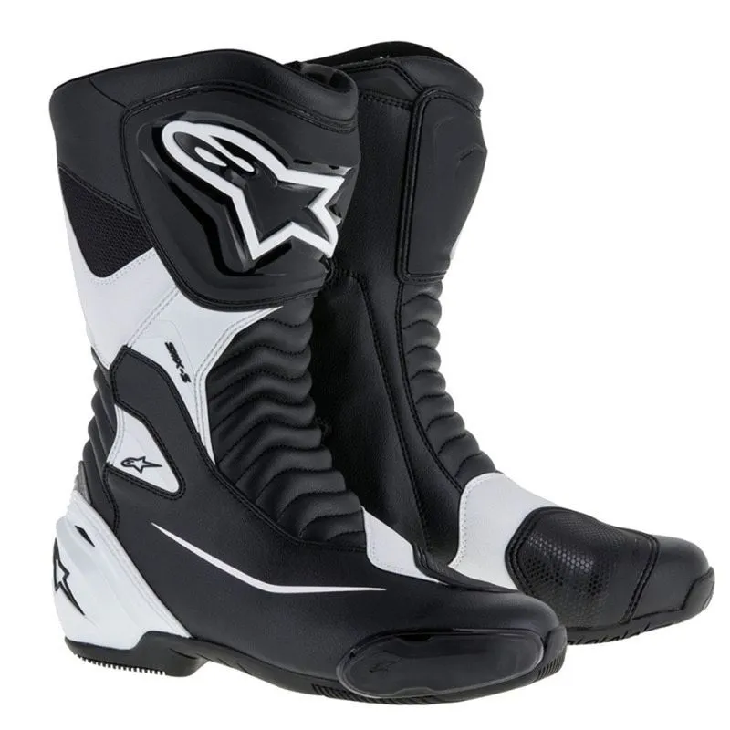Bota Alpinestars Smxs Preta E Branca Tamanho 41 Br