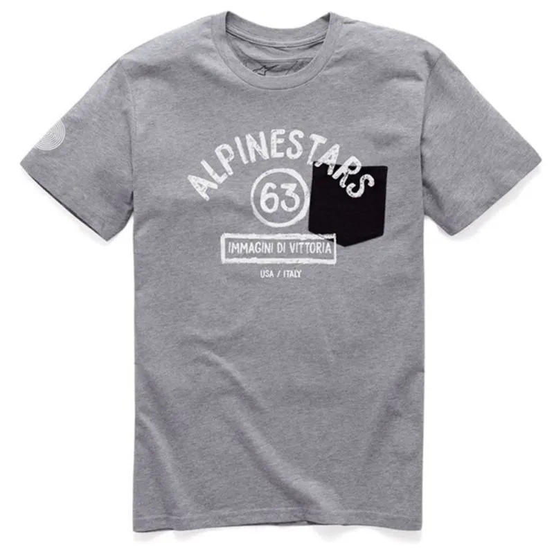 Camiseta Alpinestars Paint Premium Cinza