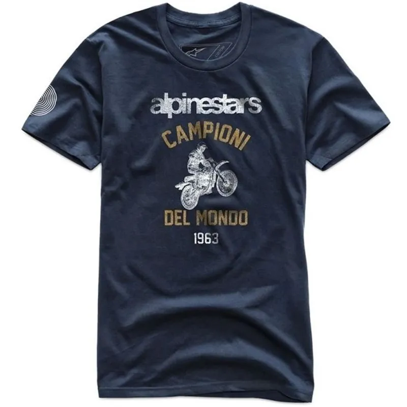 Camiseta Alpinestars Jump Premium Azul